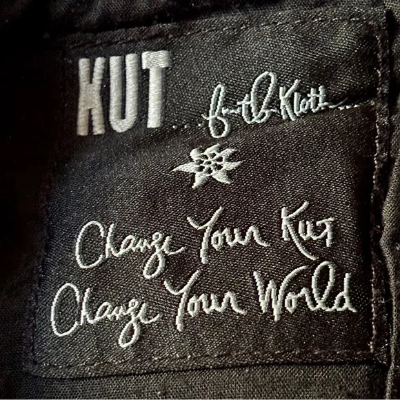 KUT from the Kloth Women's Black 5-Pocket Boot Cut Jeans - Picture 11 of 15